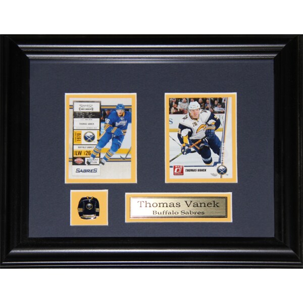 Thomas Vanek Buffalo Sabres 2-card Frame