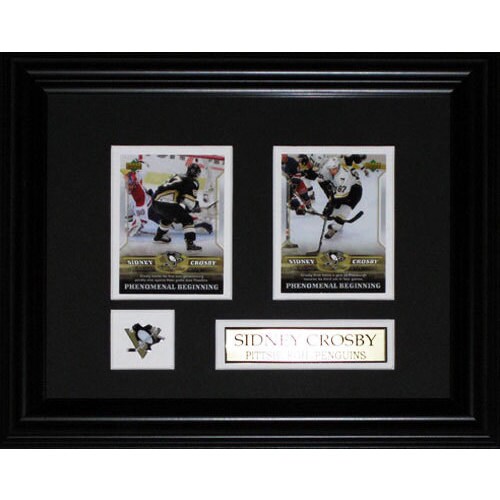 Sidney Crosby Pittsburgh Penguins 2-card Frame