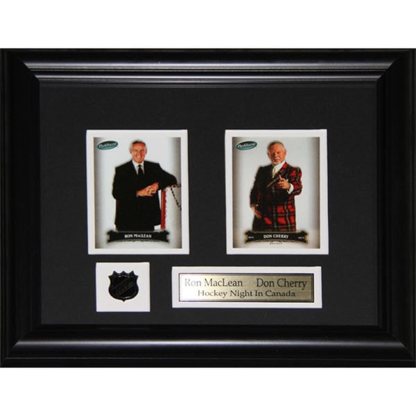 Ron Maclean and Don Cherry 2-card Frame
