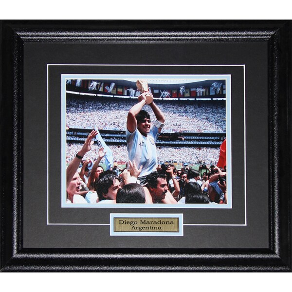 Diego Maradona Team Argentina 8x10-inch Frame