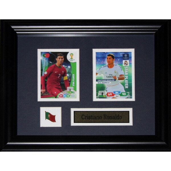 Cristiano Ronald Soccer Fifa 2-card Frame
