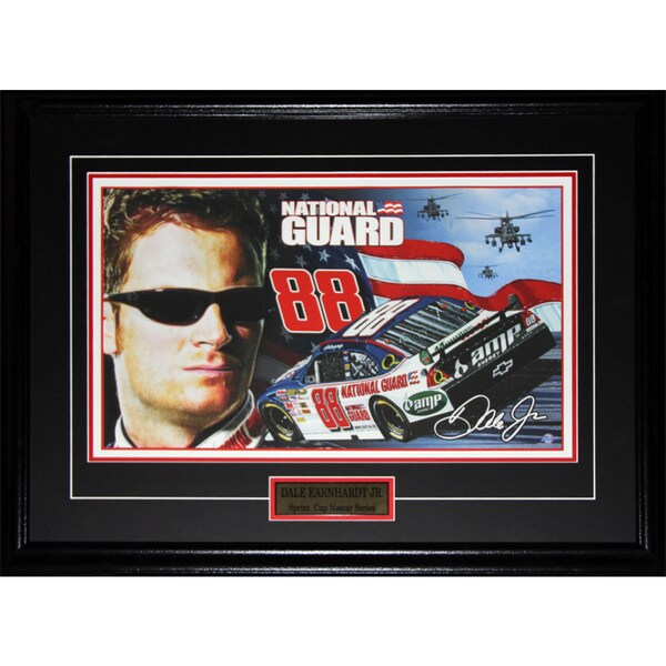Dale Earnhardt Jr. Nascar Print Frame