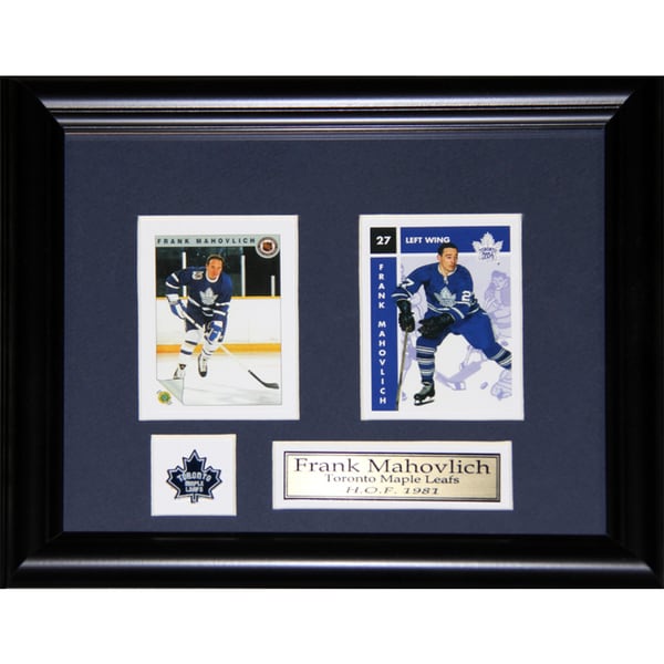 Frank Mahovlich Toronto Maple Leafs 2-card Frame