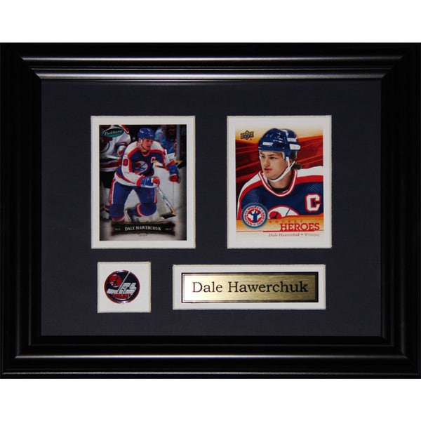 Dale Hawerchuk Winnipeg Jets 2-card Frame