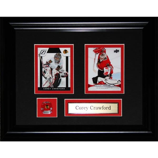 Corey Crawford Chicago Blackhawks Nhl 2-card Frame