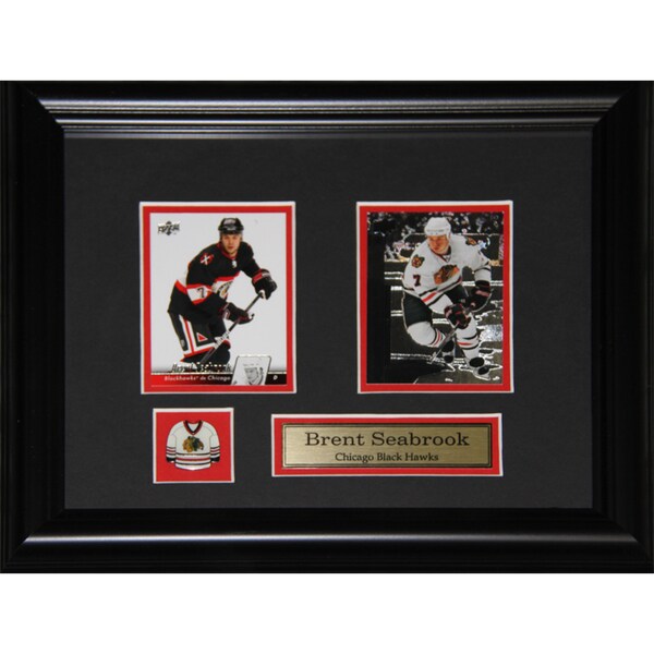 Brent Seabrook Chicago Blackhawks 2-card Frame