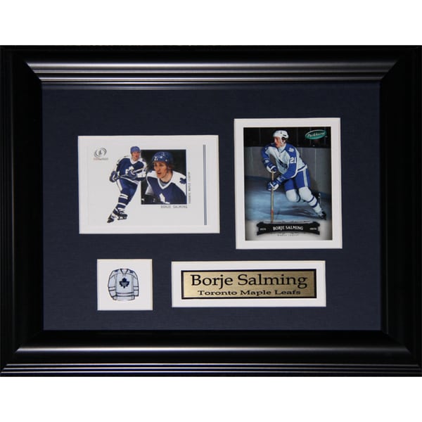 Borje Salming Toronto Maple Leafs 2-card Frame
