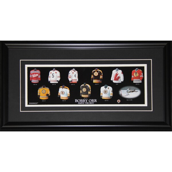 Bobby Orr Jersey Evolution Frame