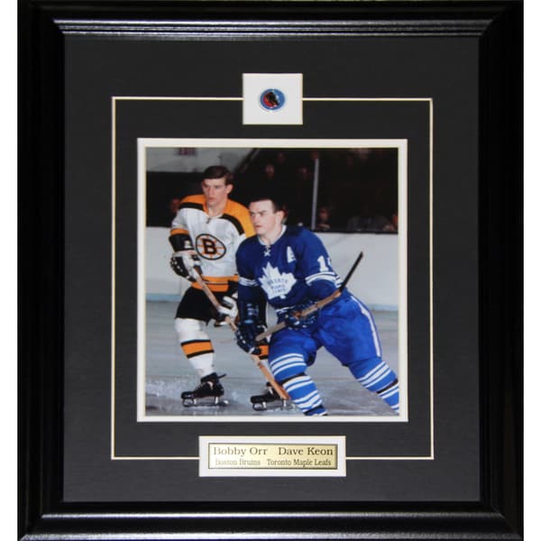 Bobby Orr and Dave Keon 8x10-inch Frame