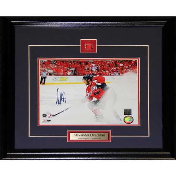 Alexander Ovechkin Washington Capitals Signed 8x10-inch Frame
