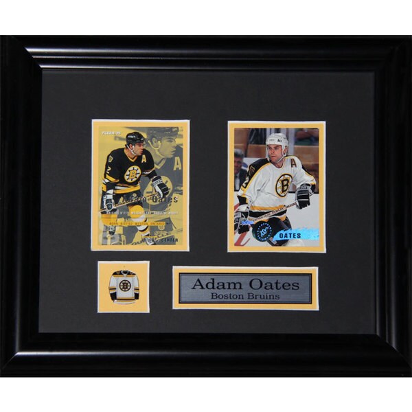 Adam Oates Boston Bruins 2-card Frame