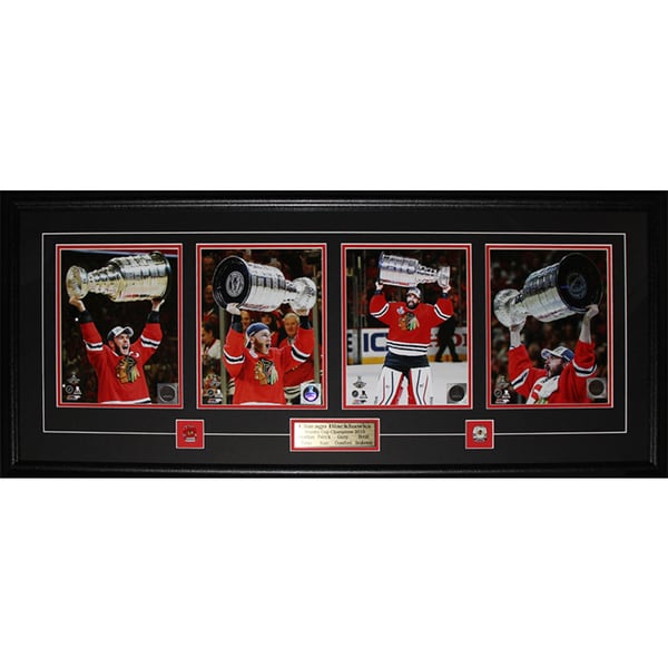 2015 Chicago Blackhawks Stanley Cup Champions 4 Photo Frame
