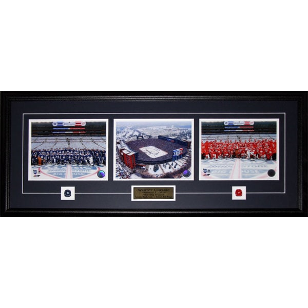 2014 Winter Classic Toronto Maple Leafs Detroit Red Wings 3 Photo Frame