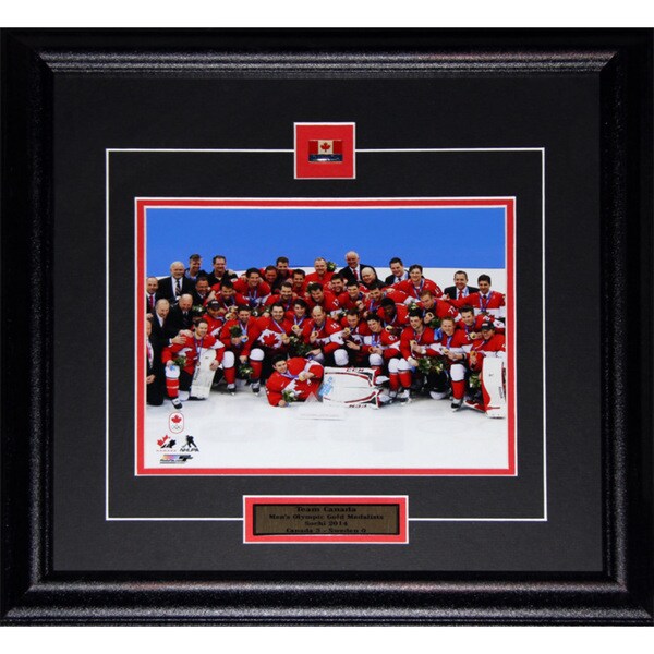 2014 Team Canada Men's Hockey Gold Medal 8x10-inch Frame