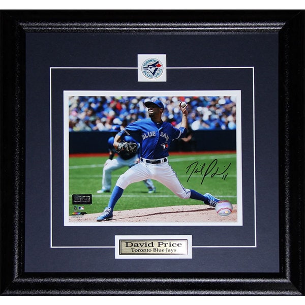 David Price Toronto Blue Jays Signed 8x10-inch Frame