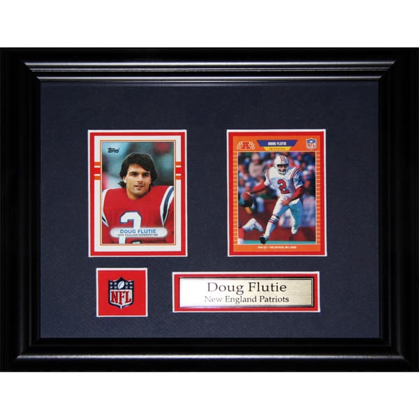 Doug Flutie New England Patriots Nfl 2-card Frame