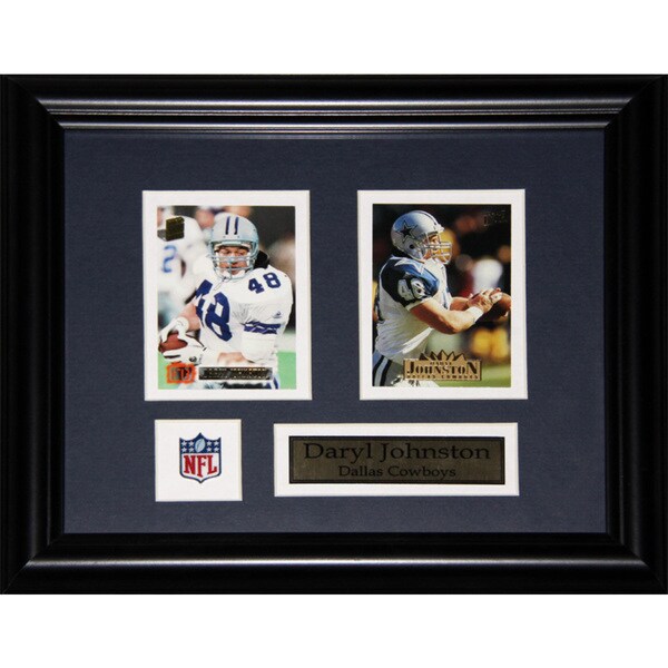 Daryl Johnston Dallas Cowboys 2-card Frame