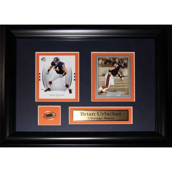 Brian Urlacher Chicago Bears 2-card Frame