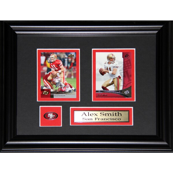 Alex Smith San Franciso 49ers 2-card Frame