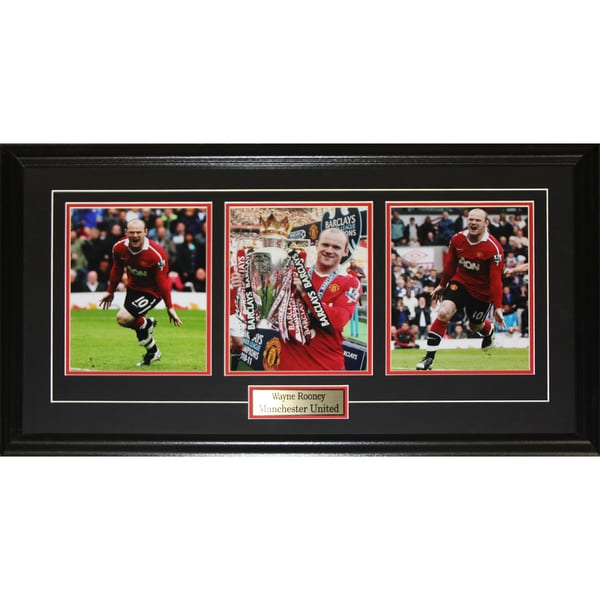Wayne Rooney Machester United 3 Photograph Frame