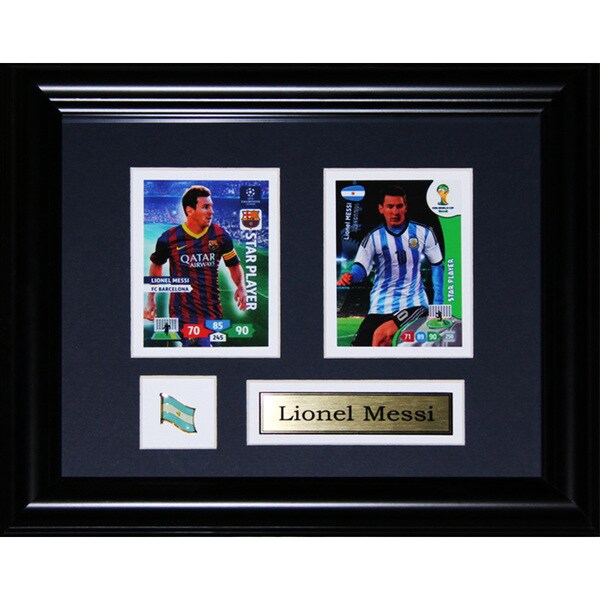 Lionel Messi Soccer Fifa 2-card Frame