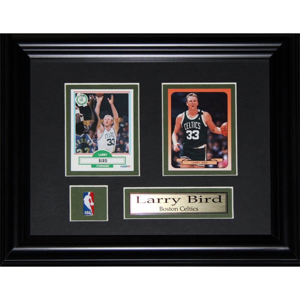 Larry Bird Boston Celtics Nba 2-card Frame