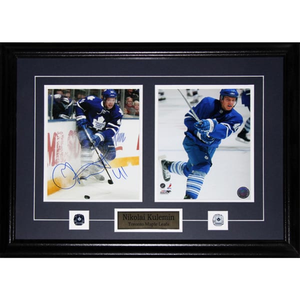 Nikolai Kulemin Toronto Maple Leafs Signed 2-photo Frame