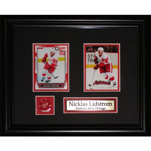 Nicklas Lidstrom Detroit Red Wings 2-card Frame