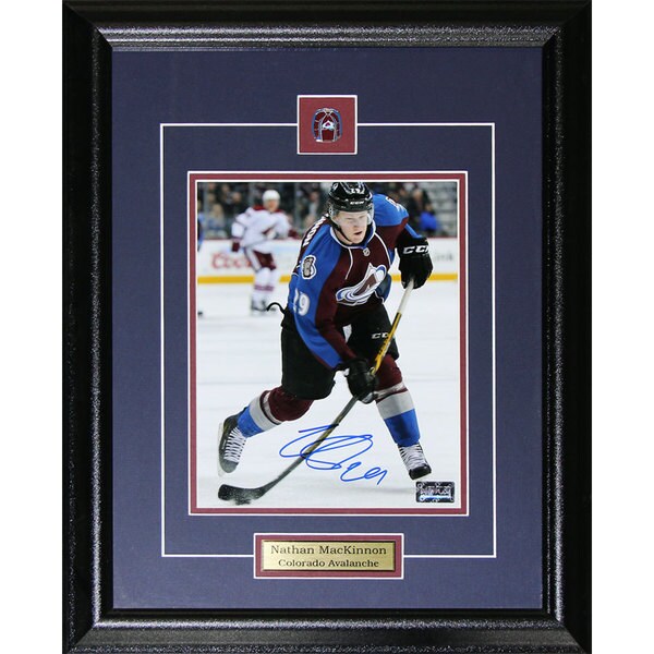 Nathan Mackinnon Colorado Avalanche Signed 8x10-inch Frame