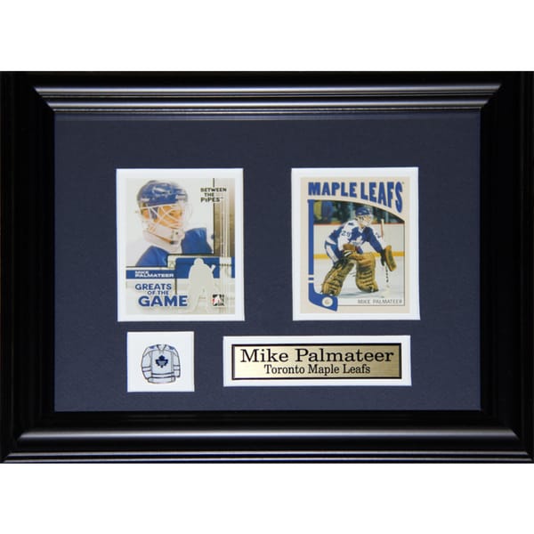 Mike Palmateer Toronto Maple Leafs 2-card Frame