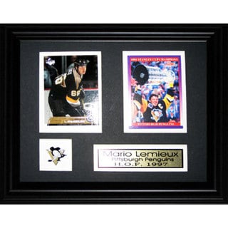 Mario Lemieux Pittsburgh Penguins 2-card Frame