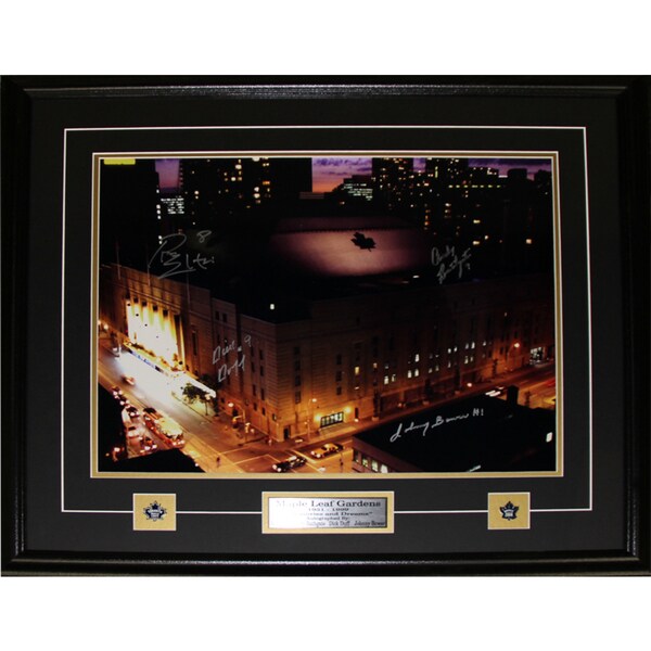 Maple Leaf Gardens 16x20-inch Signed By Ellis/ Bathgate Duff and Bower