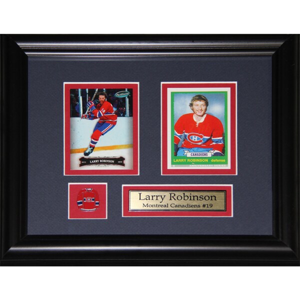 Larry Robinson Montreal Canadiens 2-card Frame