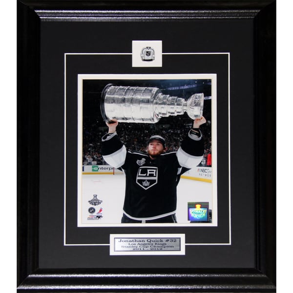 Jonathan Quick Los Angeles Kings Stanley Cup 8x10-inch Frame