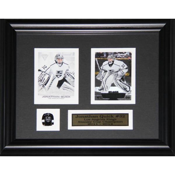 Jonathan Quick Los Angeles Kings 2-card Frame