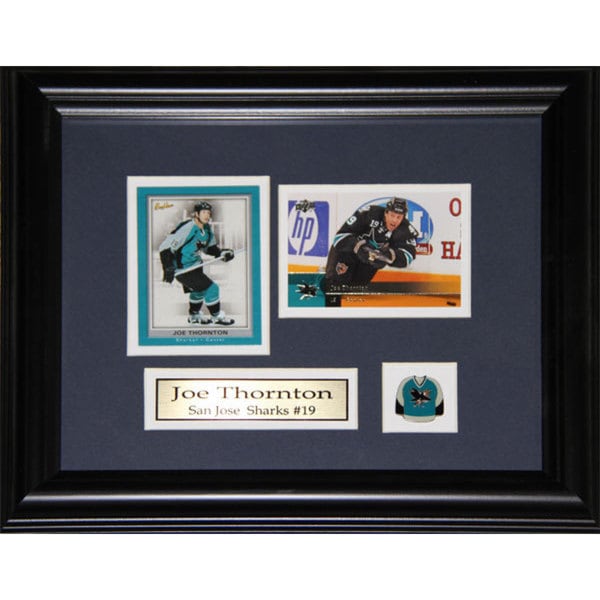 Joe Thornton San Jose Sharks 2-card Frame