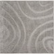 preview thumbnail 28 of 41, Nourison Austin ASTN1 Shag Area Rug 6'7" Square - Silver - Square