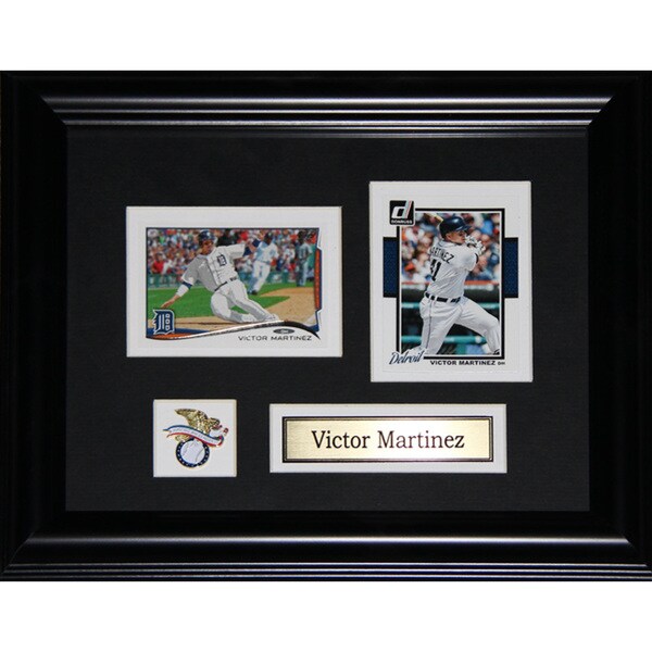 Victor Martinez Detroit Tigers 2-card Frame