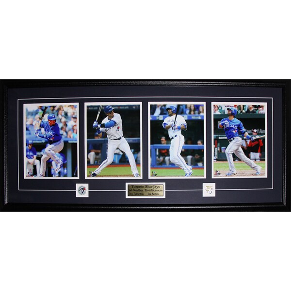 Toronto Blue Jays Josh Donaldson Jose Bautista Edwin Encarnacion Troy Tulowitzki 4 Photo Frame