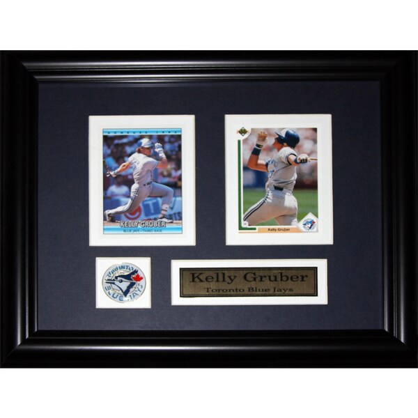 Kelly Gruber Toronto Blue Jays 2-card Frame