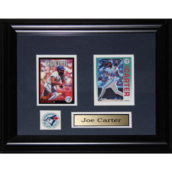Joe Carter Toronto Blue Jays 2-card Frame