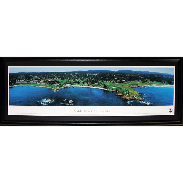 Pebble Beach Golf Links Pga Panorama Frame