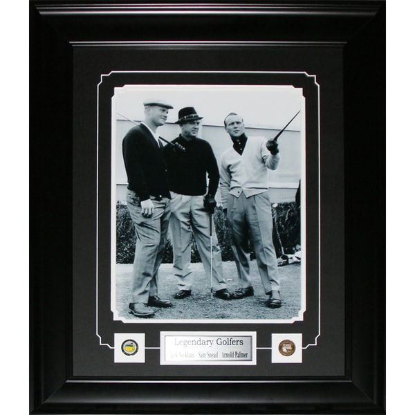 Jack Nicklaus Sam Sneod Arnold Palmer Vintage 11x14 Golf Frame