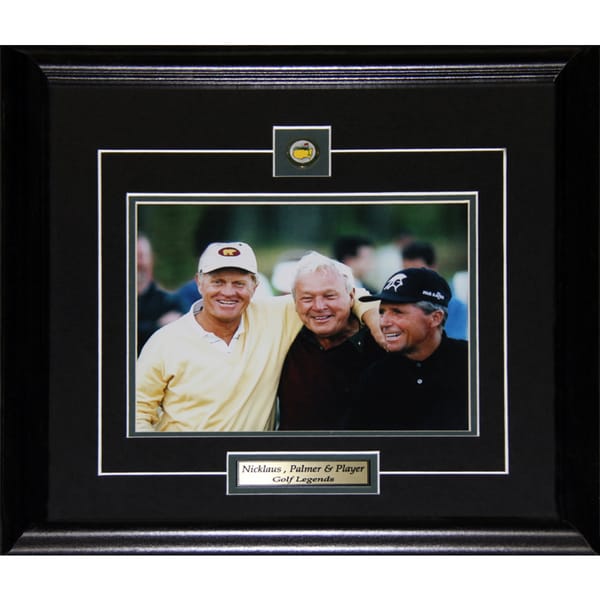Jack Nicklaus Arnold Palmer and Gary Player 8x10-inch Frame