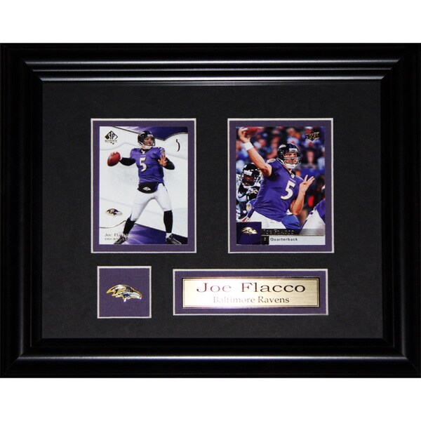 Joe Flacco Baltimore Ravens Nfl 2-card Frame