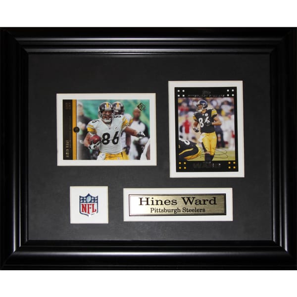 Hines Ward Pittsburgh Steelers 2-card Frame
