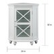 Grayson Corner Floor Cabinet by Elegant Home Fashions - Thumbnail 5