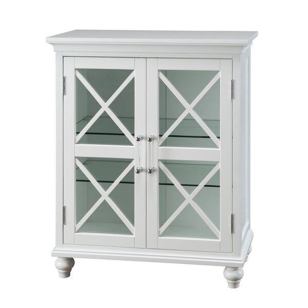 Shop Grayson Floor Cabinet With 2 Doors By Elegant Home Fashions