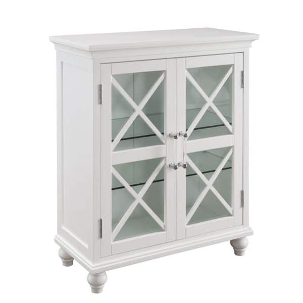 Shop Grayson Floor Cabinet With 2 Doors By Elegant Home Fashions