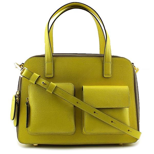 orla kiely yellow bag